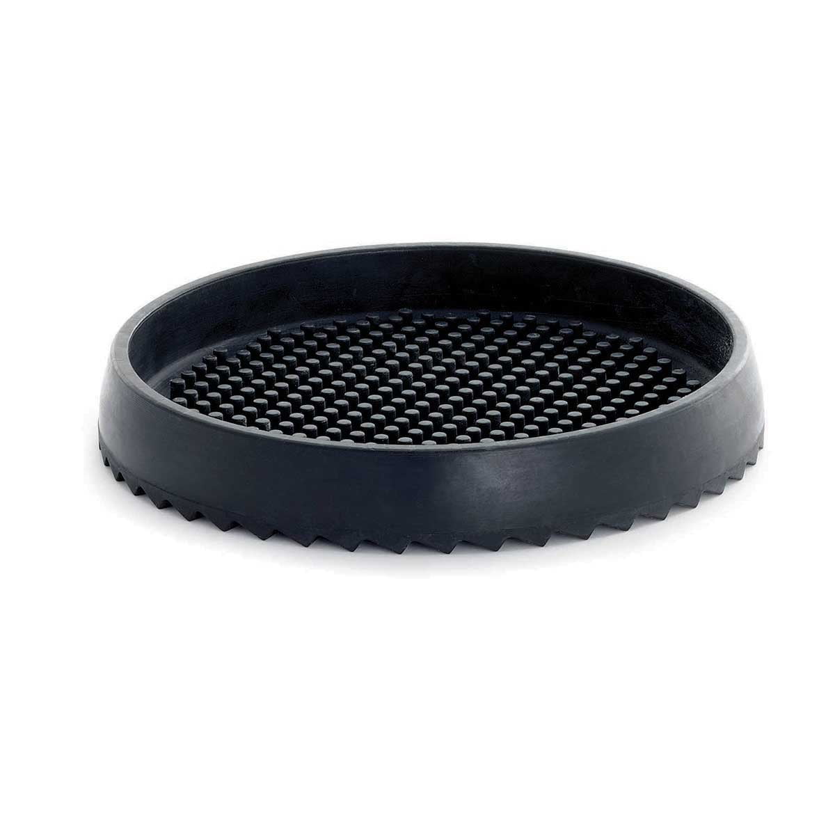 16.5 x 16.5 x 2 cm Thermoplastic Rubber Black TableCraft Drip Tray 