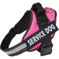 thumbnail image 3 of 1Pc Dog Harness, Non-pull Service Dog Harness, Adjustable With Handle, Outdoor Pet Dog Vest, 3 of 4