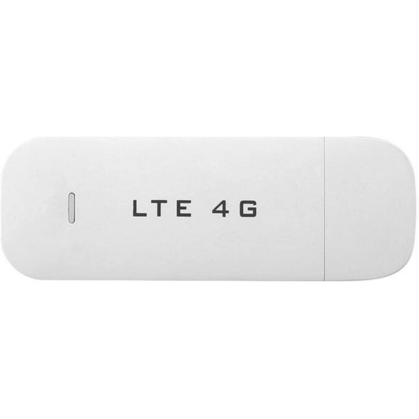 USB 4G LTE Adaptateur, Fonction de Partage, jusqu'à 10 Utilisateurs WiFi, Plug and Play, Grande Mémoire, Modem WiFi, USB WiFi (Sans WiFi)