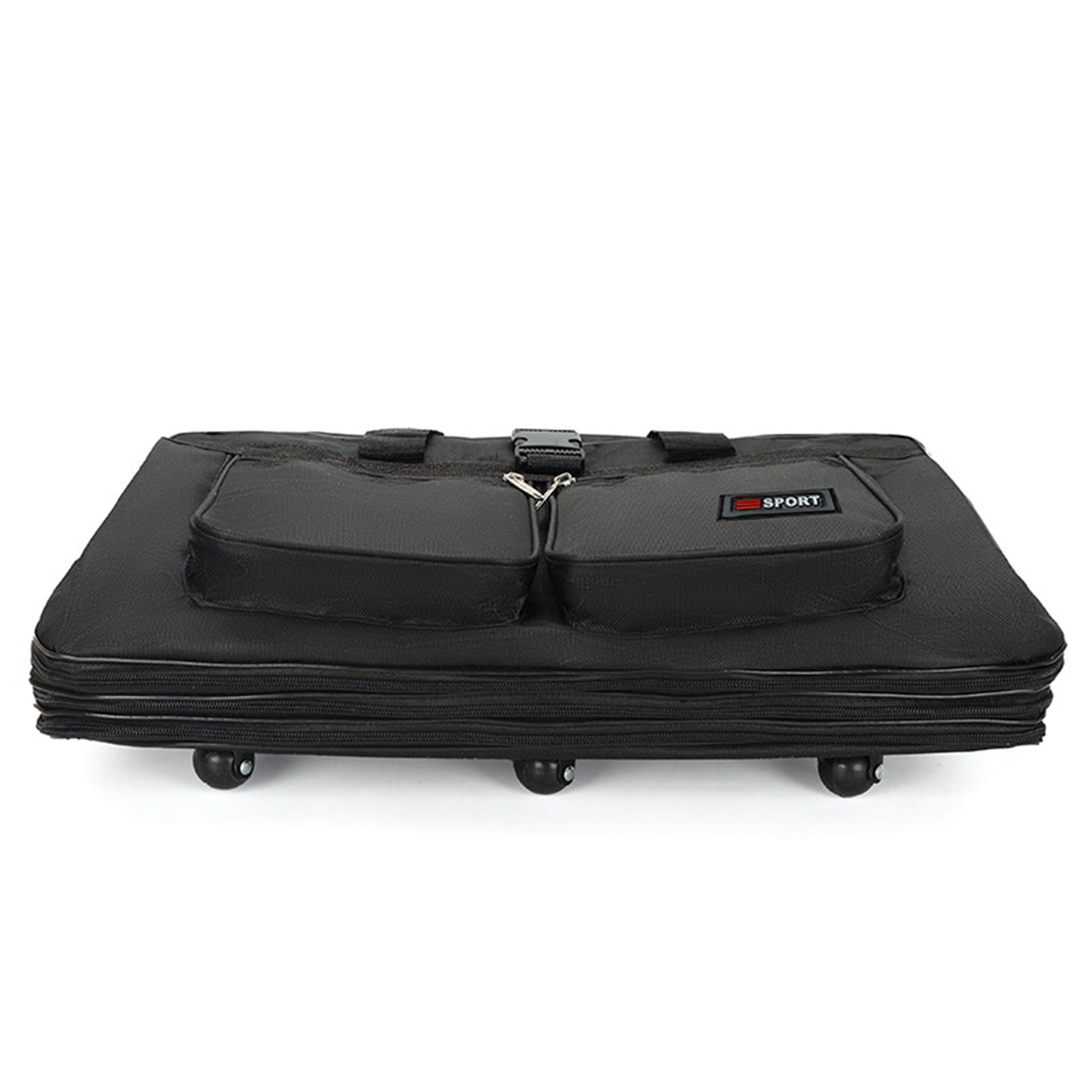 EKKIMIMI Large Capacity Aviation Checked Bag Large Capacity Study Abroad Suitcase Airplane Checked Bag Universal Wheel Folding Luggage Bag Travel Bottles for Toiletries Leak Proof