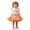 00-Orange2549, variant on Tiijoy Girls Thanksgiving Day Outfits Long Sleeve T-Shirt Tutu Skirt Headband, Orange, Sizes 12M-5T