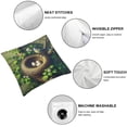 thumbnail image 6 of nygtbtfer Throw Pillow Covers Vintage Bird Nature Floral Home Decor Pillowcase Square Cushion Cover for Sofa Bed Couch，Multi-Size White, 6 of 7