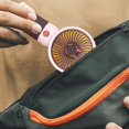 thumbnail image 4 of Ganfancp Usb Recargable Mini Ventilador de Mano Portátil Hogar Dormitorio Ventilador de Escritorio Pequeño Sonido Artículos En Liquidación 1*Ventilador Pequeño 1*Cable de Datos 1*Manual 1*Base, 4 of 7