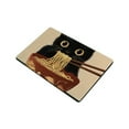 thumbnail image 3 of ZFLMY Black Cat Noodles Diatom Mud Bath Mat Eco-Friendly Quick Dry 24x16in, 3 of 5