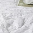 thumbnail image 2 of VHC Brands Waffle Weave White Queen Size Sham Set of 2 20x30, Decorative Throw Pillow Covers / Shams, Boho Farmhouse Bedroom Decor, 2 of 3