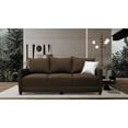 thumbnail image 2 of Sala Modular 3-2-1 El Bazar Store Atlanta Lino Chocolate Sofa Love seat sillon, 2 of 8