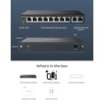 thumbnail image 2 of Conmutador PoE REOLINK RLA-PS1 8 puertos PoE 2 Gigabit Uplink 120 W, 2 of 7