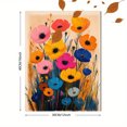 thumbnail image 3 of Qisvanset 12x16 Inch Wildflower Luke Bible Canvas Wall Art, Colorful Matisse Floral Religious Wall Decor, 3 of 8