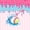 Pink White Blue, variant on Castle Fairy Baseball Print Twin Comforter Sets 2pcs, Ice Cream Sundae Pattern Bedding Set, Pink Blue,1 Comforter and 1 Pillowcase