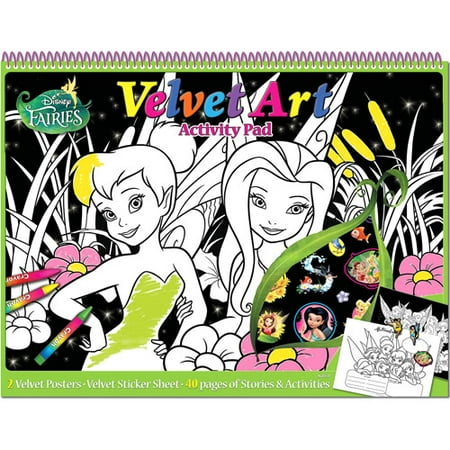Disney Fairies Velvet Art Activity Pad