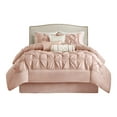 thumbnail image 1 of Madison Park Laurel - Comforter set - 7-piece - queen - blush, 1 of 9