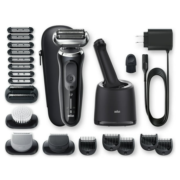Braun Series 7 7091cc Flex Electric Razor for Men, Black
