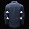 thumbnail image 6 of Men's Outdoor Performance Long Sleeve Shirt Jacket Breathable Sun Lightweight Travel Hiking Mens Work Shirts Summer Basic Tee Shirts, 6 of 7