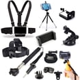 thumbnail image 1 of Head Chest Mount Monopod Accessories Kit for GoPro Hero Sony Action Cam iPhone, 1 of 5