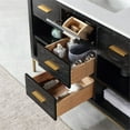 thumbnail image 4 of Kesia 48" Single Bathroom Vanity Set in Black Oak without Mirror, 4 of 8
