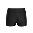 thumbnail image 3 of Alvivi Girls Front Cut Gymnastics Ballet Dance Booty Shorts Workout Sports Yoga Cycling Running Swimming Shorts Black 10-12, 3 of 7
