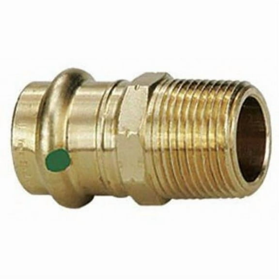 Viega ProPress adapter, 1" Tube x 3/4" Pipe 79240