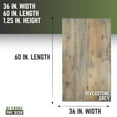 thumbnail image 3 of Restore Riverstone Grey Solid Wood Dining Tabletop, 3 of 9