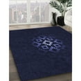 thumbnail image 3 of Ahgly Company Machine Washable Indoor Rectangle Transitional Night Black Area Rugs, 2' x 3', 3 of 7