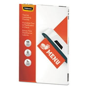 1PACK Fellowes Thermal Laminating Pouches, Menu, 5 mil, 100/Pack