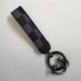 thumbnail image 1 of Exquisite Pu Leather + Alloy Key Chain, 13.5cm * 3.5cm (Blue Square), 1 of 1