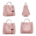 thumbnail image 3 of Set 3 Bolsas Bandolera Ifor Cosmetiquera Cartera Rosa, 3 of 6
