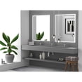 thumbnail image 5 of Castello USA Inc Pyramid 84" Solid Surface Manmade Stone Bathroom Sink in Gray, 5 of 6