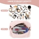 thumbnail image 3 of El bolso cosmético de doble capa, el cuero de la PU impermeable compone el bolso para las mujeres y las muchachas, 3 of 5
