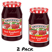 ( 2 Pack ) Smucker's Seedless Red Raspberry Jam, 12 Ounces