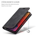 thumbnail image 2 of iPhone 12 mini Wallet Case, Dteck Leather Flip Wallet Case with RFID Blocking Card Slot Magnetic Closure Folio Phone Case for Apple iPhone 12 mini 5.4 inch, Black, 2 of 10