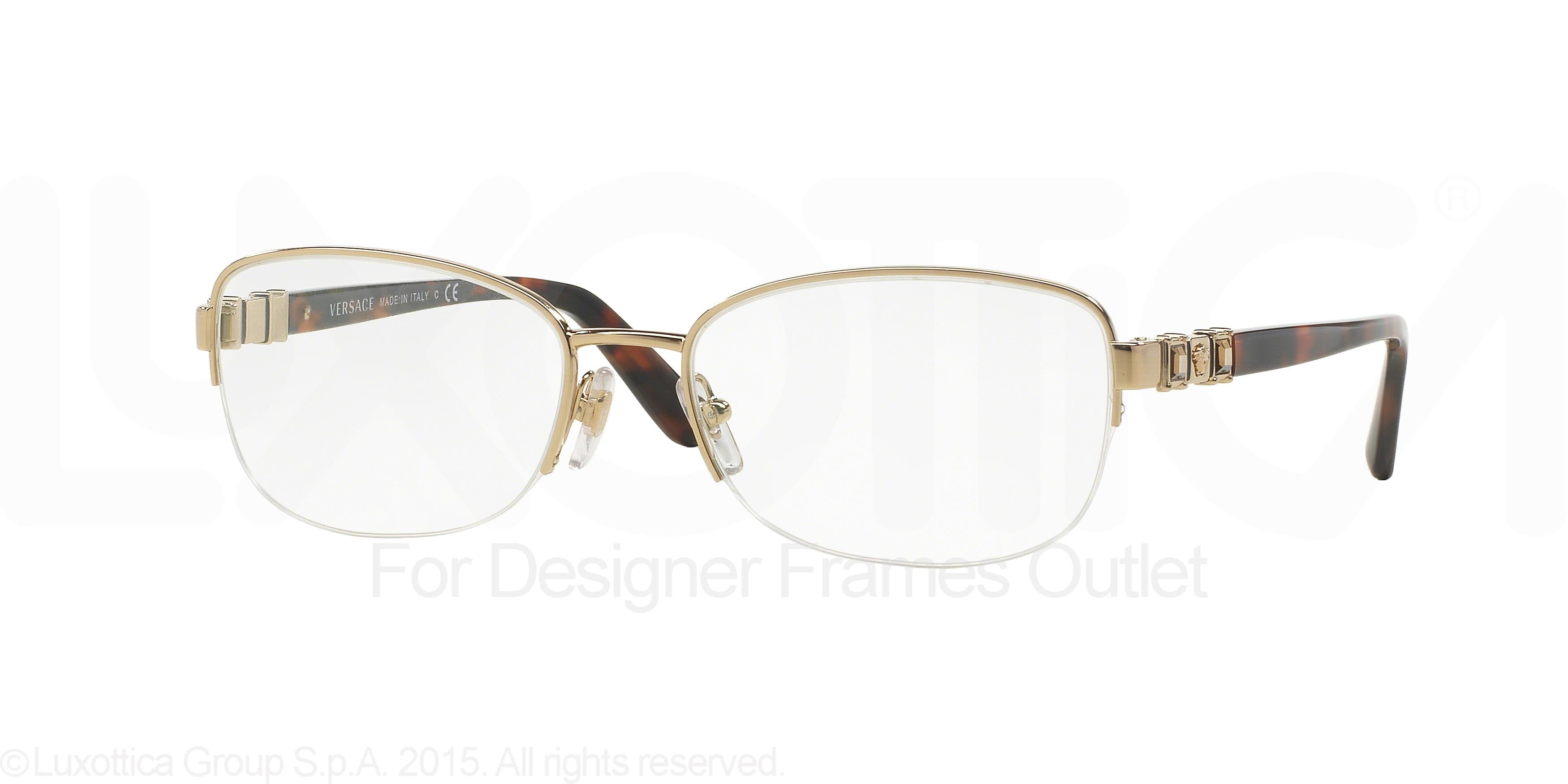 versace 1252 eyeglasses