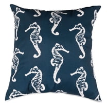Majestic Home Goods Sea Horse Indoor / Outdoor Pillow