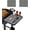 Grey-2 Pack, variant on Grill Tools Mat for Traeger Pit Flat Top Grill ,BBQ Accessories Pad Mats for Outdoor Kitchen Counter Cooking, Side Shelf Spatula Mat,Gifts for Men (Black)