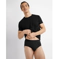 thumbnail image 6 of Hanes Explorer Men’s Brief Underwear, 2-Pack Black/Grey S, 6 of 7