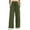 #98 Green, variant on SWQZVT Fall Pants for Women Wide Leg Pants with Pockets Elastic Waistband Comfy Pants Winter Trouser for Womens Pants Casual Beige M