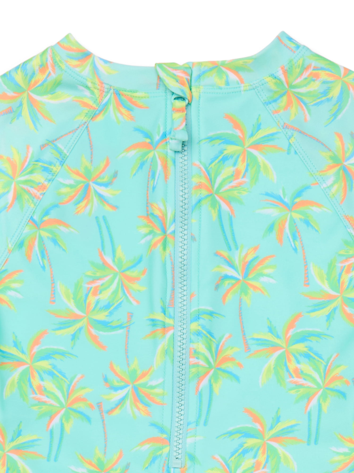 Ocean Gear Girls Long Sleeve One Piece Swimsuit, Sizes 4-18