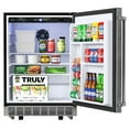 thumbnail image 2 of 24" Outdoor Stainless Steel Refrigerator 5.5 Cubic Foot Capacity with Automatic defrost, Blue LED lighting and IPX4 Rating, 2 of 13