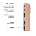 thumbnail image 1 of Purgo Mini USB C Hub Adaptador Dongle para MacBook Air M1 2021-2018 y, 1 of 2