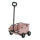 thumbnail image 5 of Cochecito para mascotas, carrito para perros, fácil de plegar para guardar, transportín para perros con ruedas. rosa, 5 of 9