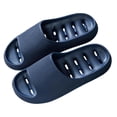 thumbnail image 4 of WAVSUF Men's Slide On Slippers, Anti Slip Waterproof Breathable Holes Indoor Outdoor Shoes Navy 10-10.5, 4 of 7