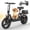 GT 12, variant on GWEIT Electric Scooter for Adults, Electric Scooter with Seat with 1000 Peak Motor, 25Mph, 30/45 Miles Range, 14" Foldable Escooter with Multiple Suspension