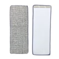 thumbnail image 3 of 4 - Magic Self Cleaning Flat Floor Mop Bucket Syste Reusable Microfiber Mop Pad Heads, 3 of 4