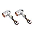 thumbnail image 2 of Retro Bullet Style Motorcycle Bright LED Turn Signal Light Indicator Lamp, 2 of 9