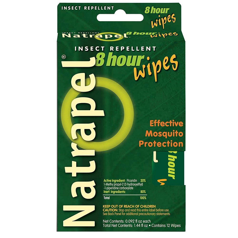 Natrapel, 8 Hour DeetFree Repellent 12 Pack Wipes, Pack of 2 Walmart