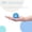 Blue Plastic, variant on JUYG 500 Ball Pit Balls, Rainbow, Phthalate/BPA Free, Crushproof