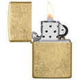 thumbnail image 6 of Zippo Henna Tattoo Design Tumbled Brass Pocket Lighter, 6 of 6