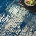 thumbnail image 5 of Nourison Twilight 93" x 117" Wool Indoor Rug in Ivory/Blue Artistic, 5 of 11