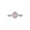 Pink Ice, variant on Rings for Women 14K White Gold Ring Classic Halo Diamond Birthstone Ring 6X4MM Oval October Pink Ice Jewelry Size 8