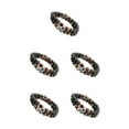 thumbnail image 2 of kurtrusly Expressive Perle Bracelet Bracelet Léger et Réglable avec des Perles de Pierre Naturelle Bracelets type 2 5Set, 2 of 6