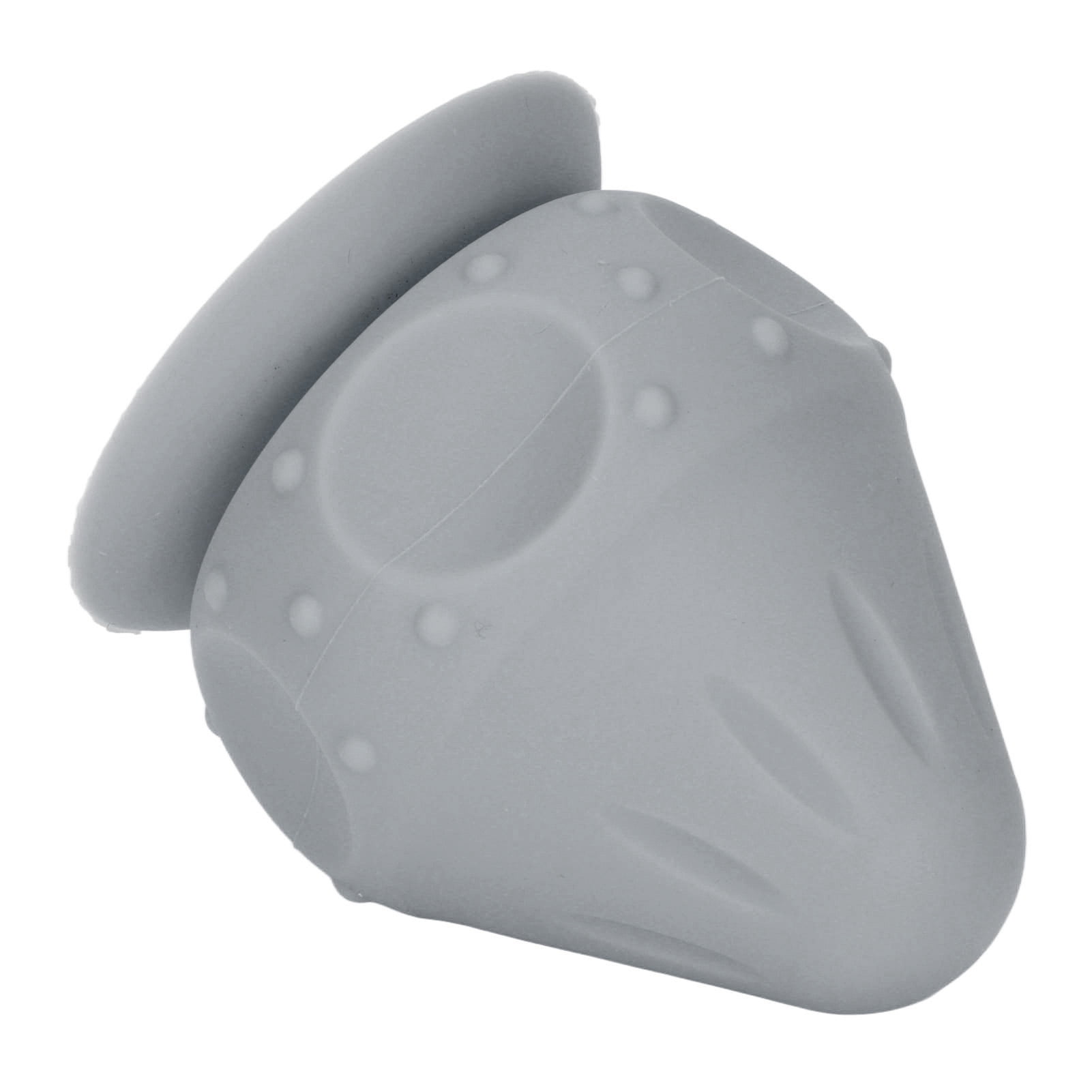 Riousery Mountable Suction Cup Silicone Myofascial Release Massage Ball Trigger Point Massager for Back Waist Neck Gray